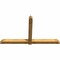 Ekena Millwork Eugene Rough Sawn Timber Gable Bracket, Western Red Cedar, 108"W x 63"H x 6"D x 6"F, 14/12 Pitch GBW108X63X0606EUG00RWR - alternate 3
